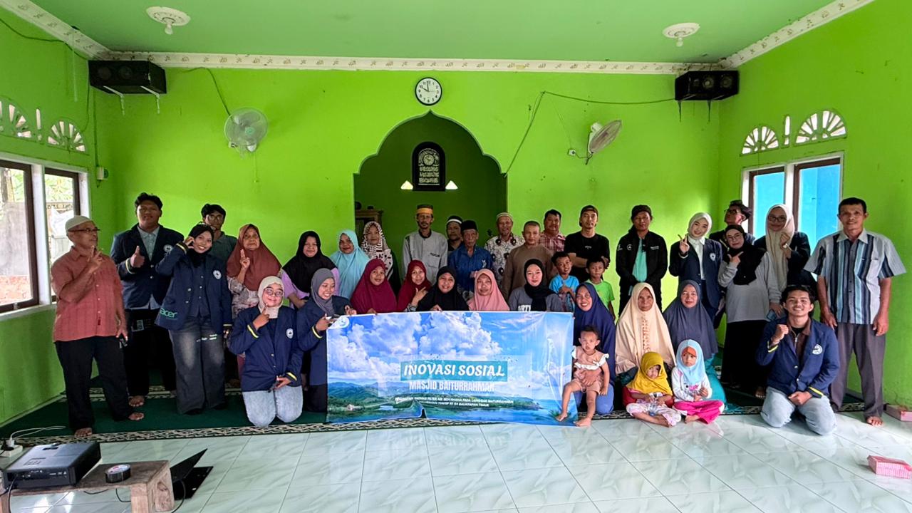 Penerapan Inovasi Filter Air Sederhana Pada Langgar Baiturrahman Kelurahan Teritip RT 04